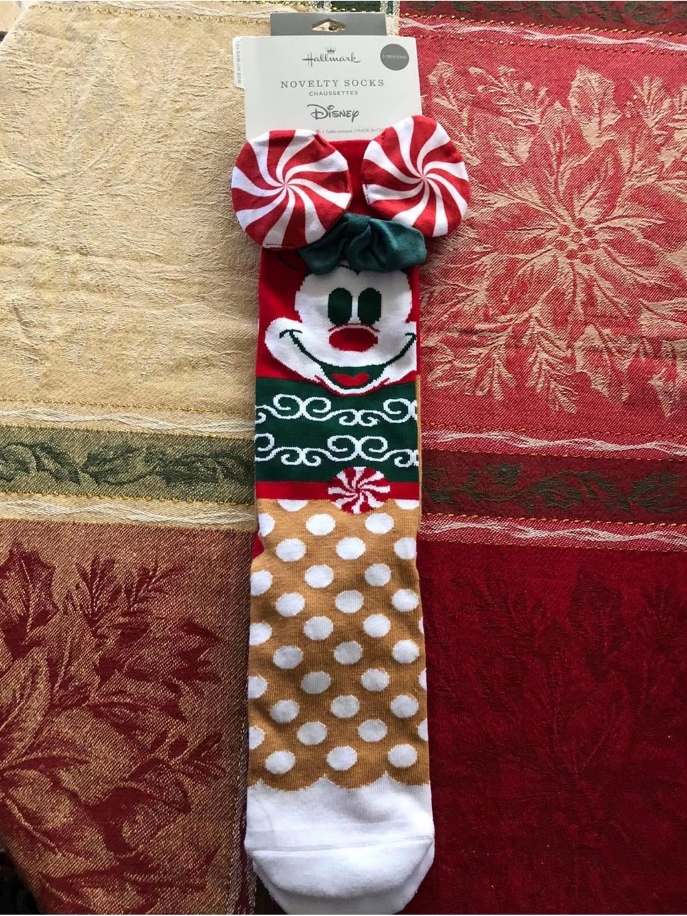 Disney Mickey Mouse Holiday Socks